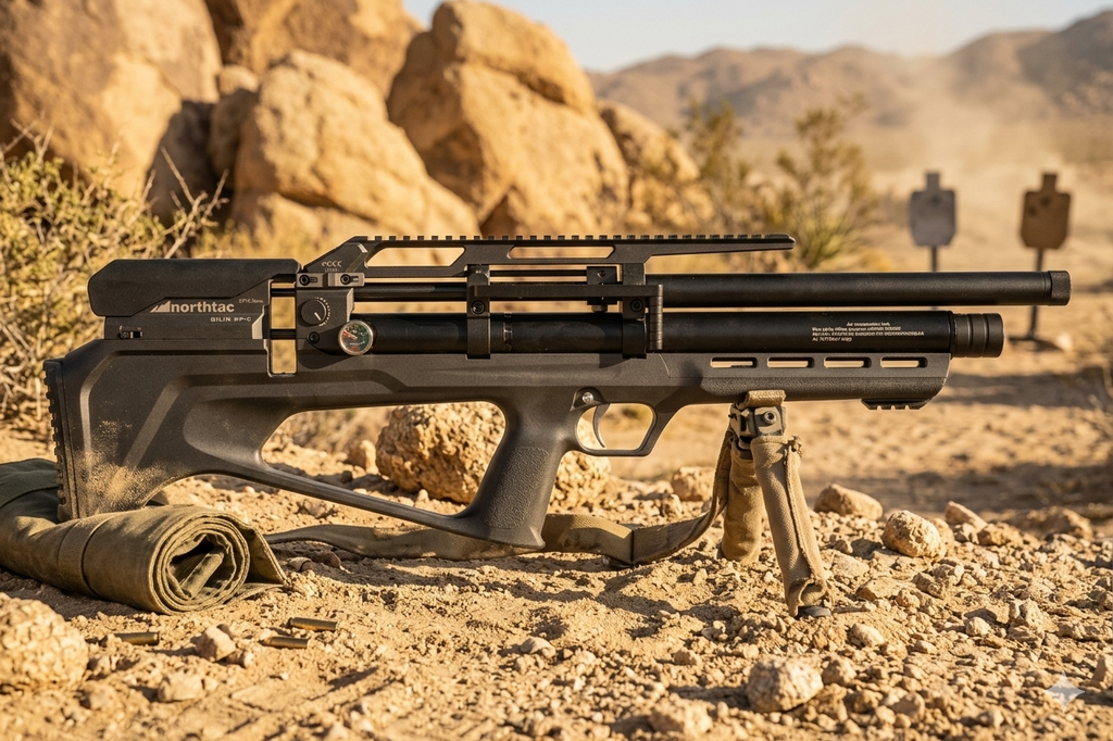 QILIN Bullpup PCP Airgun 18 inch barrel 220cc