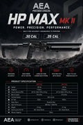 AEA HP Max MK2 4500 PSI Bolt-Action 24" PCP Air Rifle